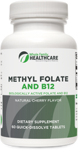 Load image into Gallery viewer, Methyl Folate and B12 (60 caps)