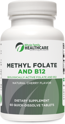 Methyl Folate and B12 (60 caps)