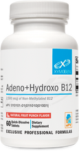 Load image into Gallery viewer, Adeno + Hydroxo B12 Natural Fruit Punch Flavor 60 Tablets