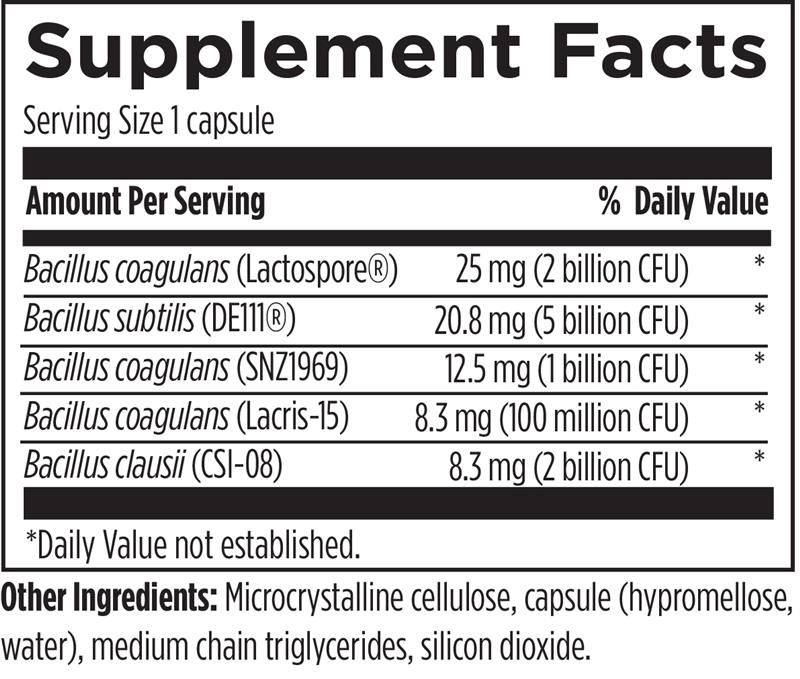 Spore Probiotic (60 Caps) – WFH Natural Pharmacy