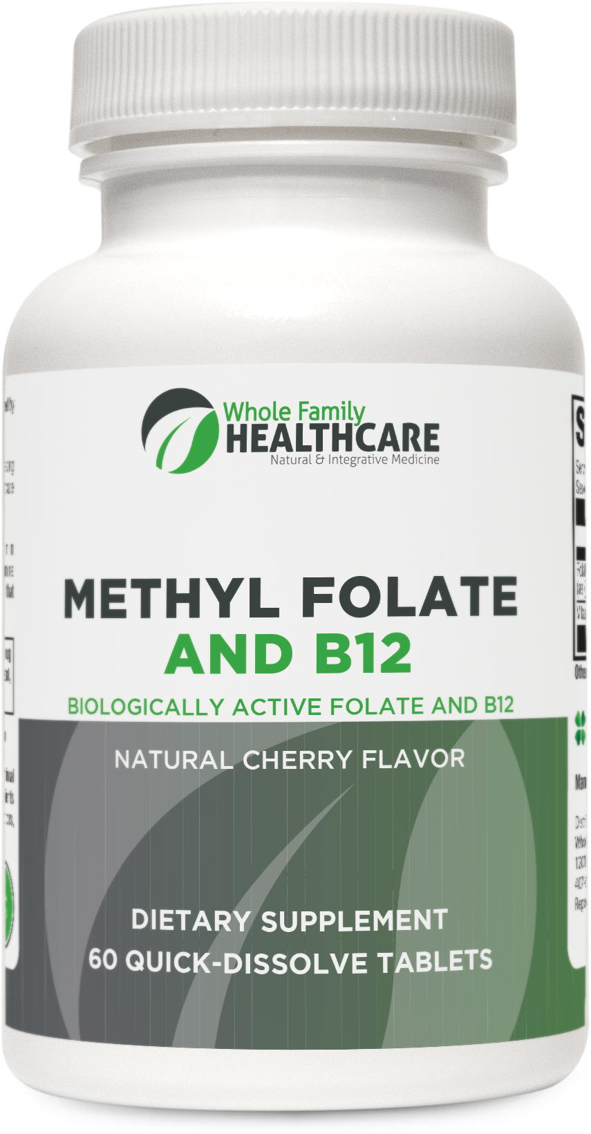 Methyl Folate and B12 (60 caps)